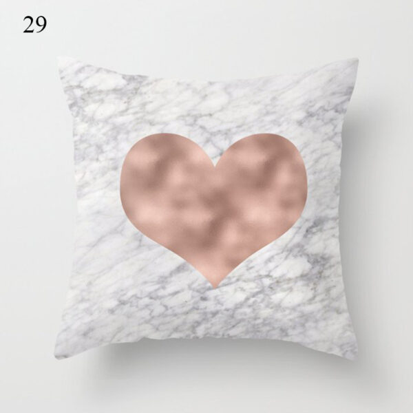 4PCS 45x45 Decorative Geometry Polyester Pillowcases Set - Image 4