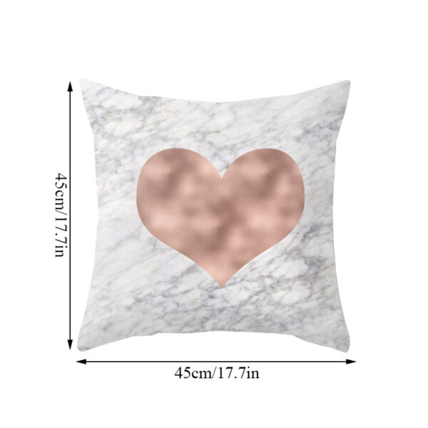 4PCS 45x45 Decorative Geometry Polyester Pillowcases Set - Image 5