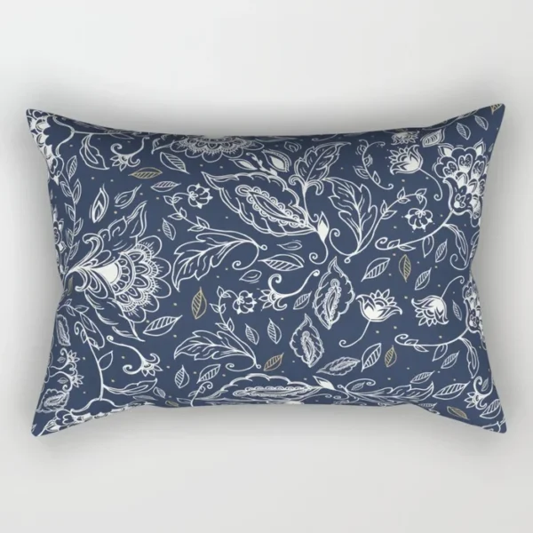 Set of 4 Mandala Printed Single-Sided Pattern Rectangular Pillowcase Home Decoration, 30x50cm - Image 3