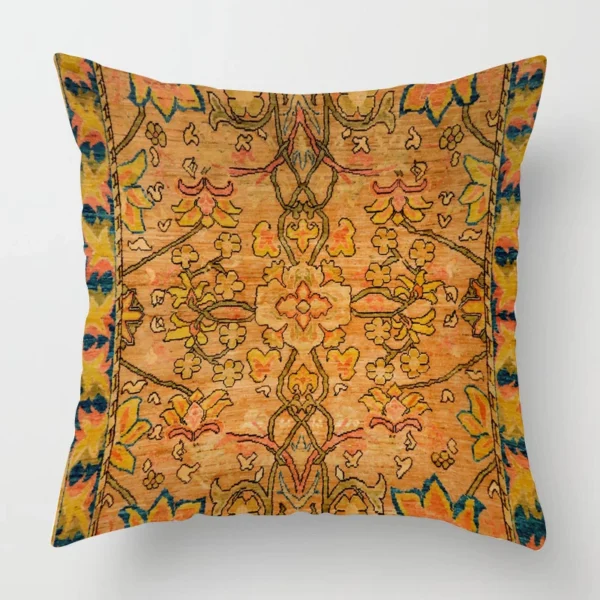 Set of 5 Persian Carpet Pattern Fashion Pillowcase, 45*45cm - Image 4