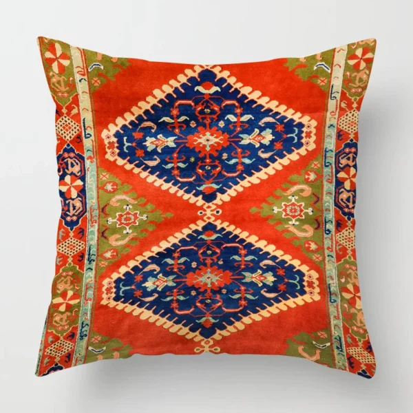 Set of 5 Persian Carpet Pattern Fashion Pillowcase, 45*45cm - Image 5