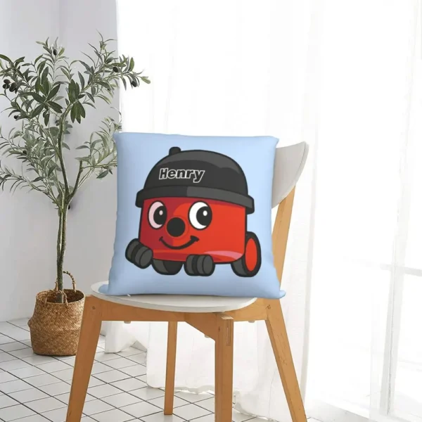Henry Hoover Square Polyester Pillowcase, 45x45 - Image 5