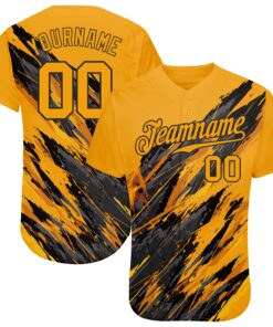 Custom 3D Pattern Design Sport Authentic Baseball Jersey