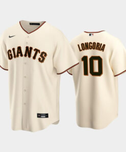 10 Evan Longoria Cream Home San Francisco Giants Jersey Jersey