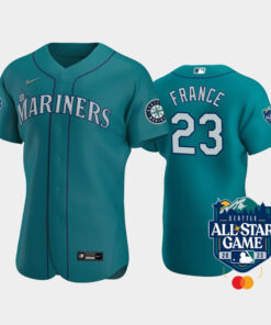 2023 All-Star Game Seattle Mariners 23 Ty France Aqua Jersey