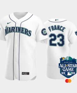 2023 All-Star Game Seattle Mariners 23 Ty France White Jersey