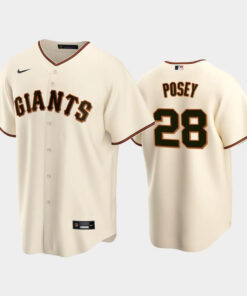 28 Buster Posey Cream Home San Francisco Giants Jersey Jersey