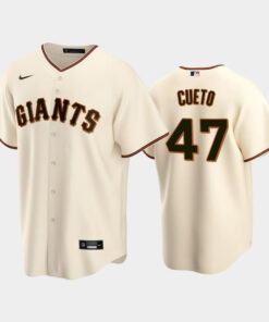 47 Johnny Cueto Cream Home San Francisco Giants Jersey Jersey