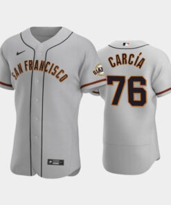 76 Jarlin Garcia Gray Road San Francisco Giants Jersey Jersey