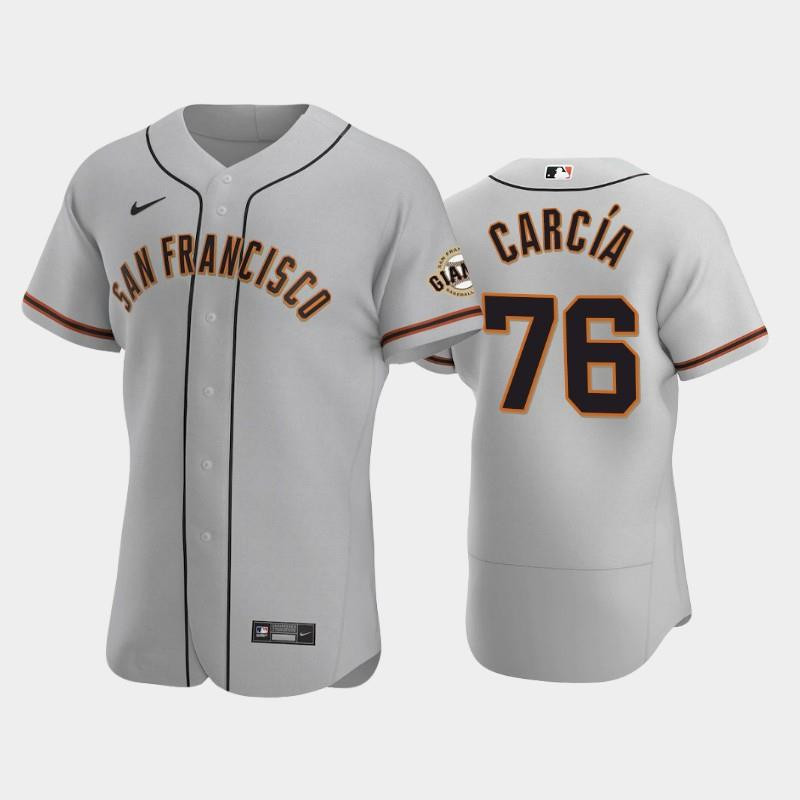 76 Jarlin Garcia Gray Road San Francisco Giants Jersey Jersey