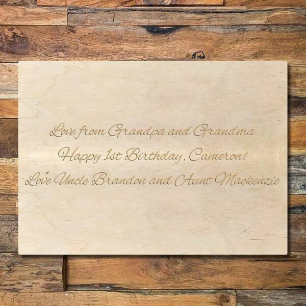 Personalized Montessori Busy Board Puzzle for Babies - Image 9