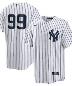 Aaron Judge 99 New York Yankees Home Player Name Jersey - White