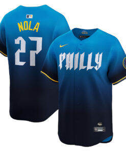 Aaron Nola 27 Philadelphia Phillies 2024 Limited City Connect Jersey - Mens