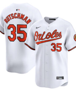 Adley Rutschman 35 Baltimore Orioles Home Limited Player Men Jersey - White