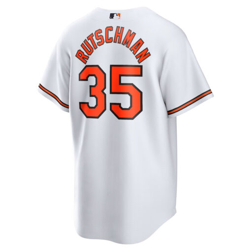 Adley Rutschman 35 Baltimore Orioles Home Men Jersey - White - Image 3