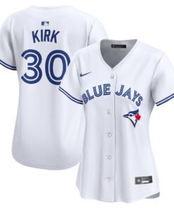 Alejandro Kirk 30 Toronto Blue Jays Women Home Limited Player Jersey - White
