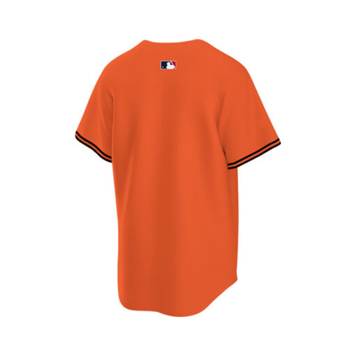 Alex Bregman 2 Houston Astros Cactus Jack Men Jersey - Orange - Image 3