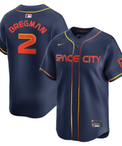 Alex Bregman 2 Houston Astros City Connect Limited Men Jersey - Navy