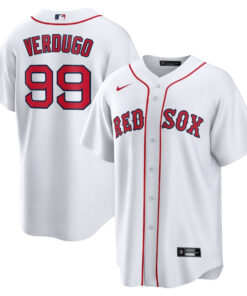 Alex Verdugo 99 Boston Red Sox Men Jersey - White