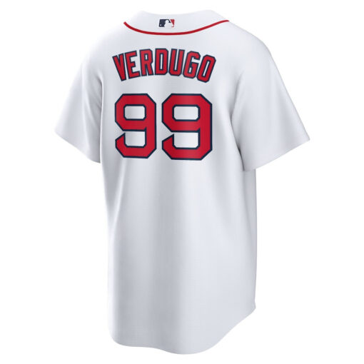 Alex Verdugo 99 Boston Red Sox Men Jersey - White - Image 3
