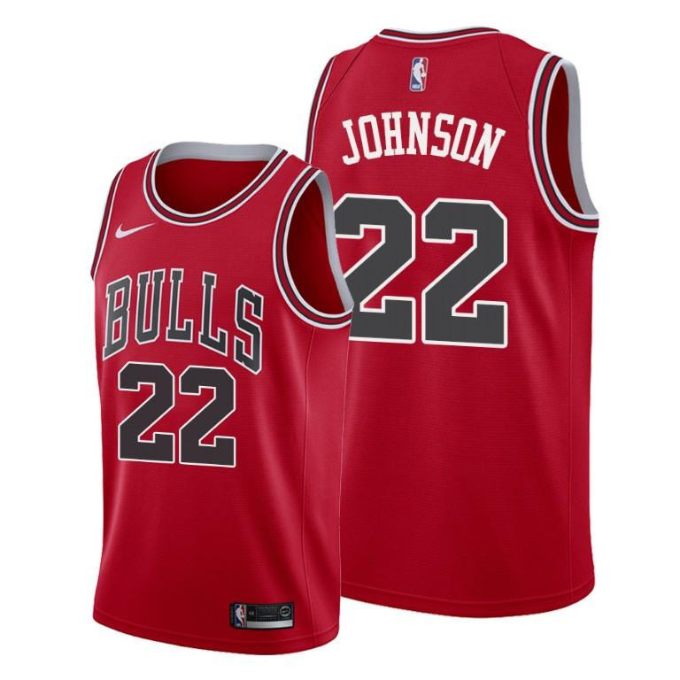 Alize Johnson Chicago Bulls Red Icon Edition Jersey 24 - Men Jersey - JS487