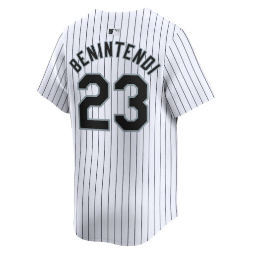 Andrew Benintendi 23 Chicago White Sox Home Limited Player Men Jersey - White - Image 3