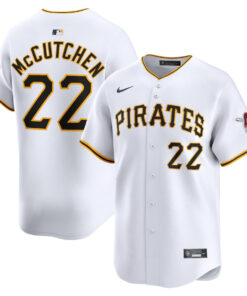 Andrew McCutchen 22 Pittsburgh Pirates Home Limited Player Men Jersey - White
