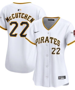 Andrew McCutchen 22 Pittsburgh Pirates Home Limited Women Jersey - White