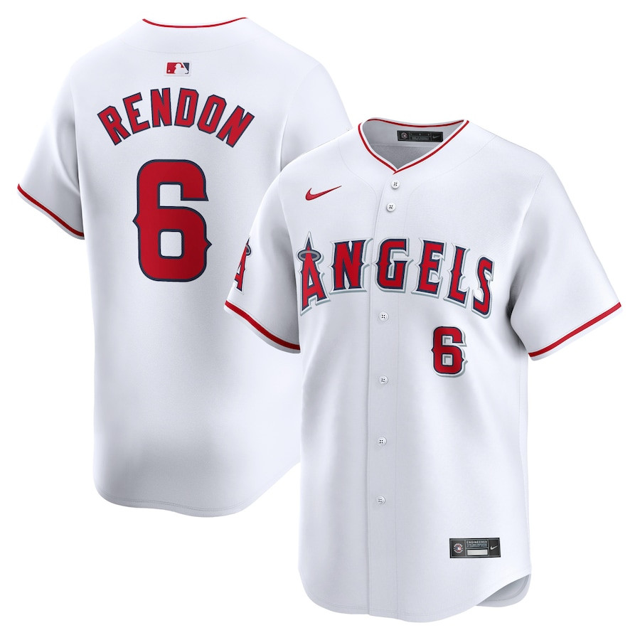 Anthony Rendon 6 Los Angeles Angels Home Limited Men Jersey - White