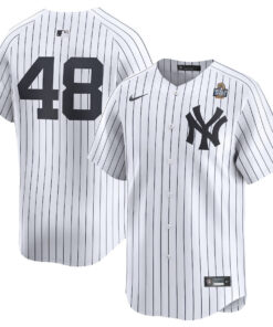 Anthony Rizzo 48 New York Yankees 2024 World Series Home Limited Men Jersey - White