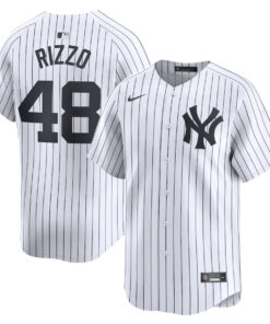 Anthony Rizzo 48 New York Yankees Home Limited Player Men Jersey - White