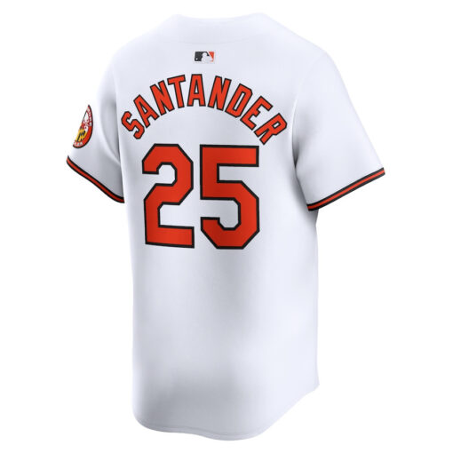 Anthony Santander 25 Baltimore Orioles Home Limited Player Men Jersey - White - Image 3