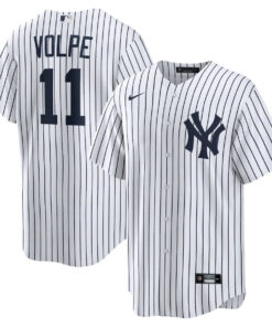 Anthony Volpe 11 New York Yankees Home Men Jersey - White