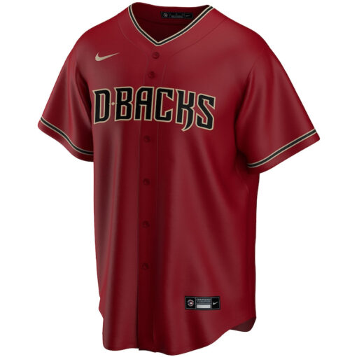 Arizona Diamondbacks Alternate Team Men Jersey - Red - Image 2