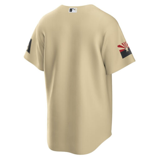 Arizona Diamondbacks City Connect Men Jersey - Sand - Image 2