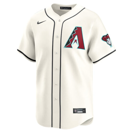 Arizona Diamondbacks Home Limited Custom YOUTH Jersey - White - Image 2