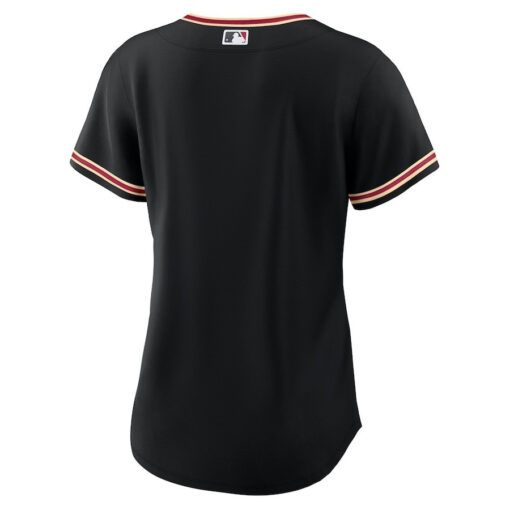 Arizona Diamondbacks Women's Alternate Team Jersey - Black - Image 3