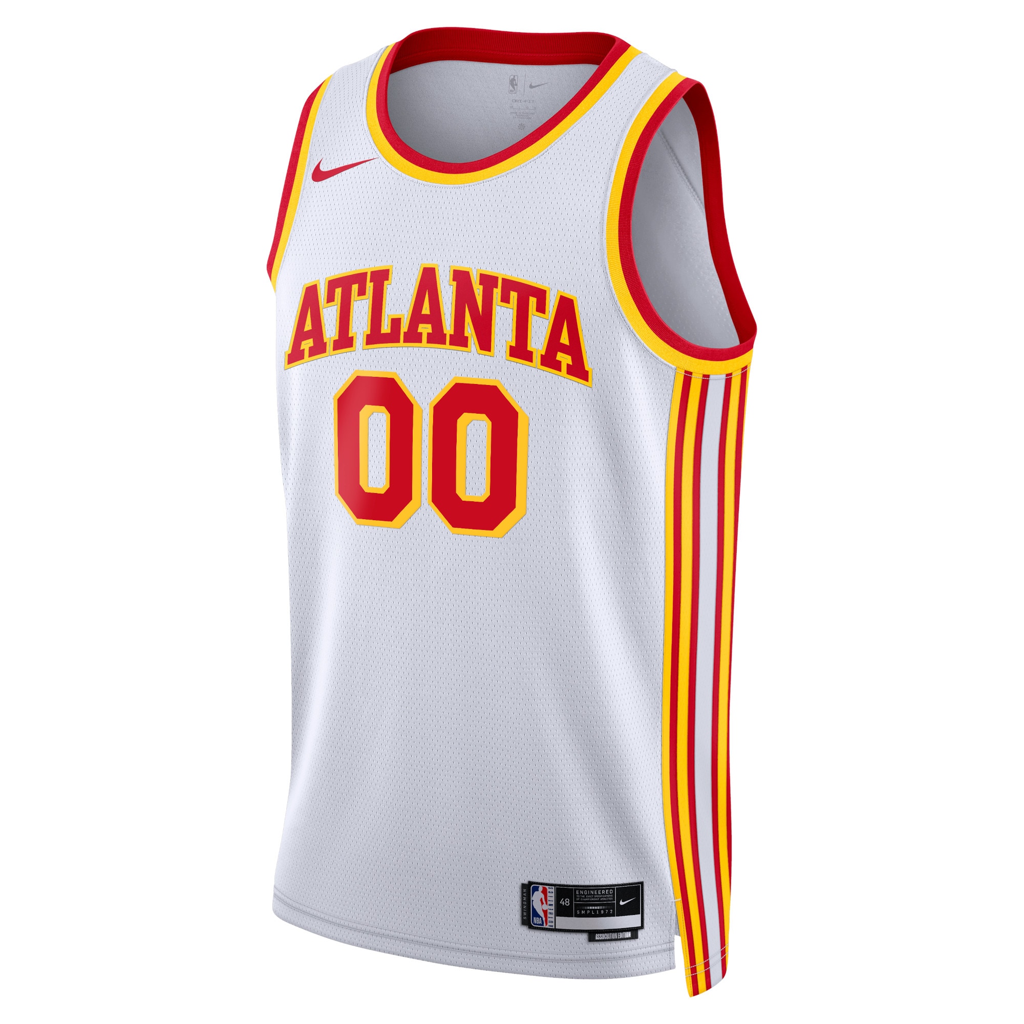 Atlanta Hawks Association Swingman Jersey - Custom - Unisex - JS797
