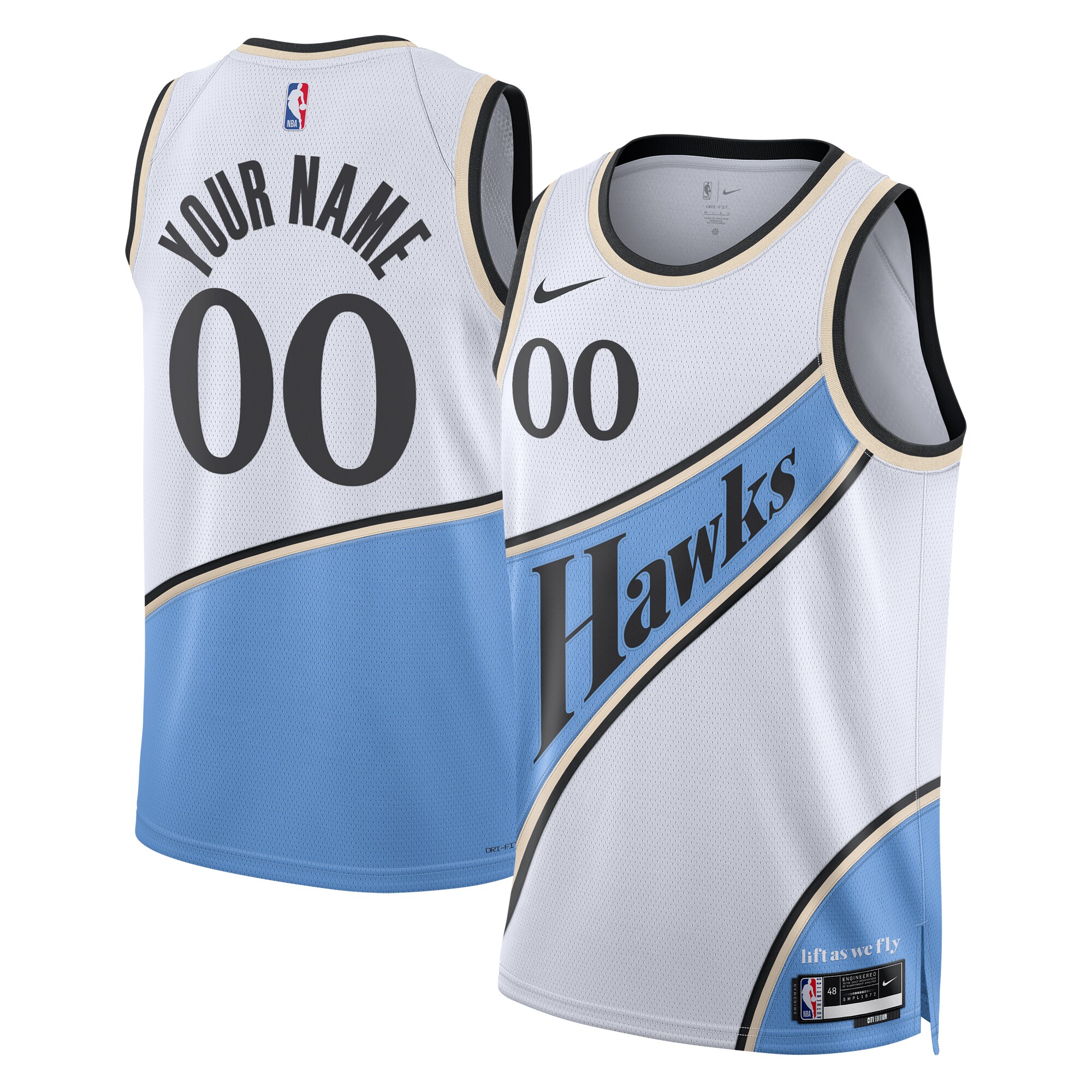 Atlanta Hawks City Edition Swingman Jersey 2024 - Custom - Unisex - JS975