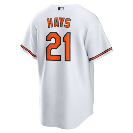 Austin Hays 21 Baltimore Orioles Men Jersey - White - Image 3