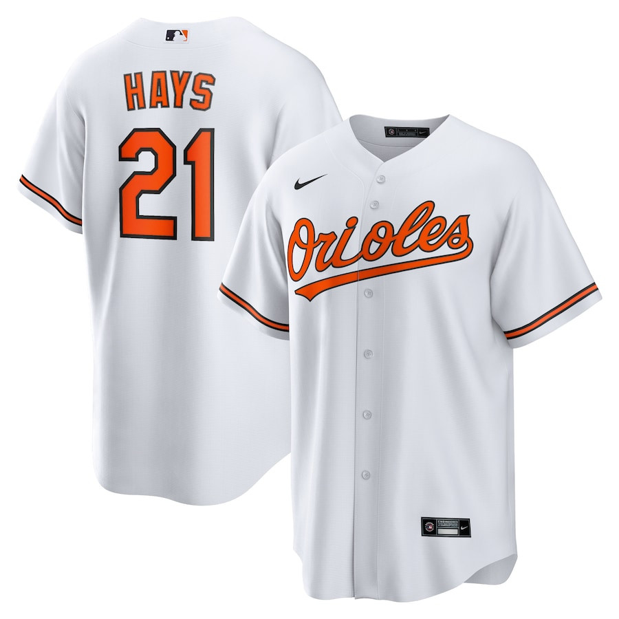 Austin Hays 21 Baltimore Orioles Men Jersey - White