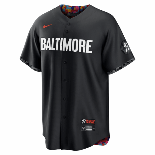 Baltimore Orioles 2023 City Connect Men Jersey - Black - Image 3