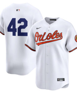 Baltimore Orioles 2024 Jackie Robinson Day Home Men Limited Jersey - White