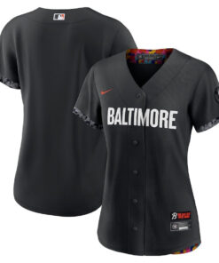 Baltimore Orioles Women's 2023 City Connect Jersey - Black