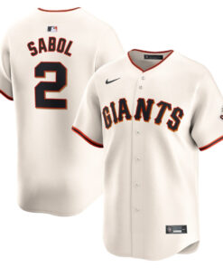 Blake Sabol 2 San Francisco Giants Home Limited Player Men Jersey - Cream
