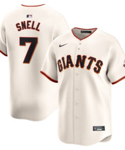 Blake Snell 7 San Francisco Giants Home Limited Men Jersey - Cream