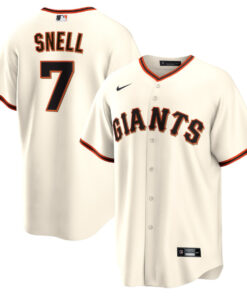 Blake Snell 7 San Francisco Giants Home Men Jersey - Cream