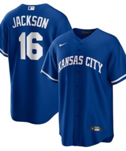 Bo Jackson 16 Kansas City Royals Cooperstown Collection Alternate Jersey - Royal