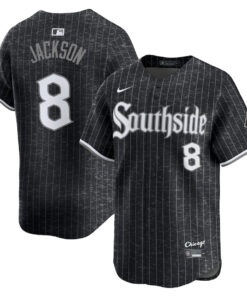 Bo Jackson 8 Chicago White Sox City Connect Retired Men Jersey - Black