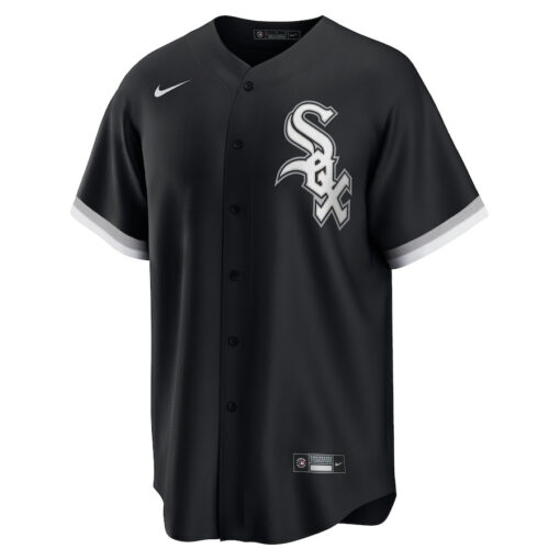 Bo Jackson 8 Chicago White Sox Cooperstown Collection Alternate Jersey - Black - Image 2